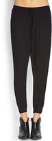 Thumbnail for your product : Forever 21 Crepe Woven Joggers