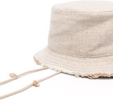 Thumbnail for your product : Ruslan Baginskiy Stitched-Logo Bucket Hat