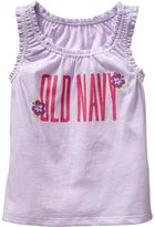 Thumbnail for your product : Old Navy Tropical-Logo Tanks for Baby