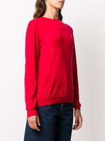 Thumbnail for your product : Plan C Long-Sleeve Knit Cashmere Jumper
