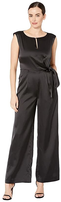 tahari black jumpsuit