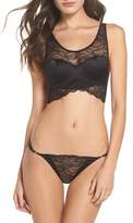 Thumbnail for your product : Samantha Chang Coco Silk & Lace Bralette