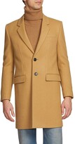 Thumbnail for your product : Saint Laurent Two-Button Wool-Blend Coat