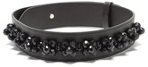 Thumbnail for your product : Simone Rocha Beaded Leather Belt - Black