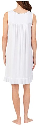 Eileen West Modal Spandex Knit Sleeveless Short Nightgown