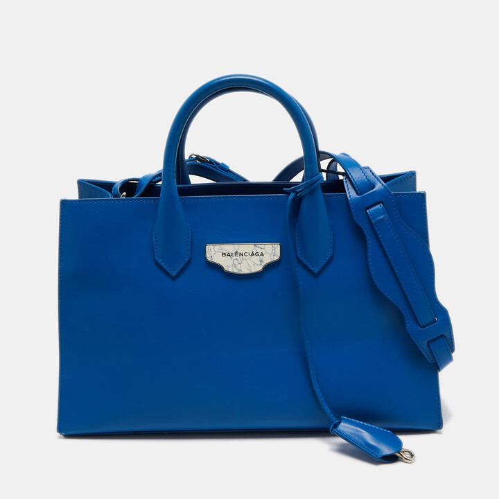 Pre-owned Balenciaga Blue Handbags | ShopStyle