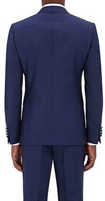 Barneys New York Burberry X Men's Wool-Mohair Two-Button Tuxedo Jacket - Navy