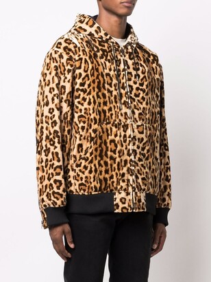 Mastermind Japan Hooded Leopard Print Jacket