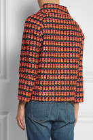 Thumbnail for your product : J.Crew Collection Neon tweed jacket