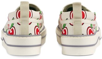 Gucci GG apple print sneakers