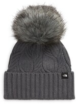 Thumbnail for your product : The North Face Kids' Oh-Mega Cable Faux Fur Pom Beanie