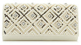 Thumbnail for your product : Kate Landry Pearl & Sequin Flap Clutch