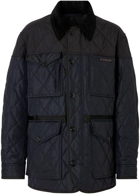 Burberry Diamond-Quilted Thermoregulated Field Jacket - ShopStyle Outerwear