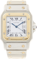 Thumbnail for your product : Cartier Two-Tone Santos Watch, 29mm