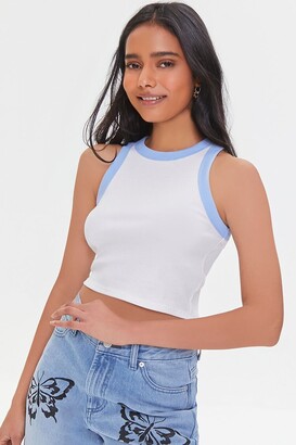 forever 21 cropped tank tops
