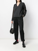 Thumbnail for your product : McQ Swallow Sheer Panel Jumper