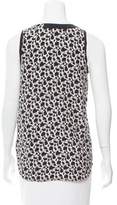 Thumbnail for your product : Joseph Abstract Print Sleeveless Top