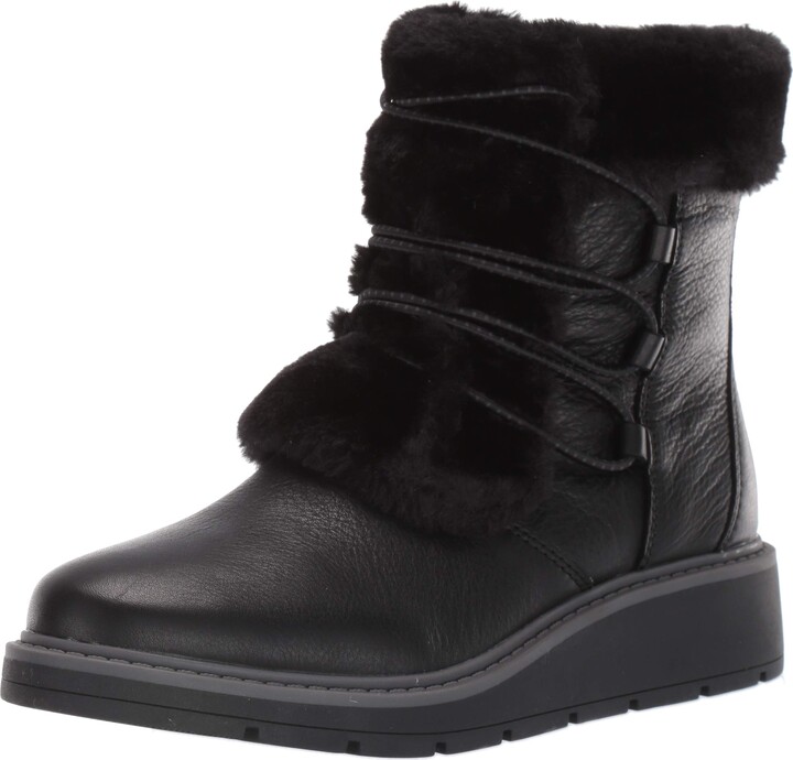 clarks women's gilby cherry snow boot