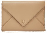 Thumbnail for your product : The Row Envelope Leather Clutch - Tan