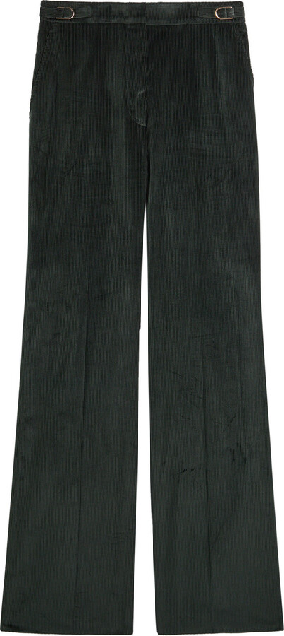 Gabriela Hearst Vesta Straight-leg Corduroy Trousers