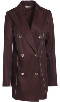 Nina Ricci Double-Breasted Wool And Silk-Blend Jacket