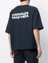Thumbnail for your product : Ports V Stronger Together print T-shirt