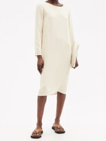 Thumbnail for your product : The Row Larina Crepe Tunic Dress - Cream