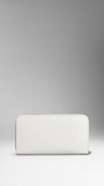 Thumbnail for your product : Burberry Patent London Leather Ziparound Wallet