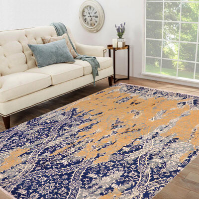 Isabelline Fairfax Handmade Hand-Knotted Rectangle 7'10\