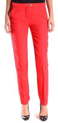 Versace Women's Red Acetate Pants
