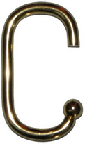Thumbnail for your product : Carnation Home Fashions "C" Type Metal Hook (Set of 12)
