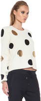Thumbnail for your product : Sass & Bide Between Ordinary Cotton-Blend Sweater in Cream