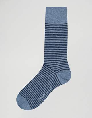 Calvin Klein Socks In 3 Pack Gift Set In Stripe