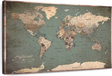 17 Stories My World Push Pin Milstead VI