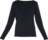 Thumbnail for your product : Majestic Filatures Striped Long-Sleeve Boat-Neck T-Shirt