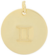Thumbnail for your product : Anna Lou Gold plated gemini disk charm