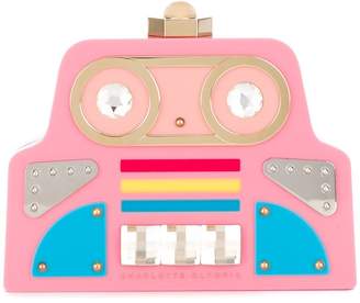 Charlotte Olympia Cobot clutch