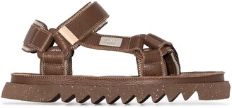 Marsèll x Suicoke DEPA-Cab leather sandals - ShopStyle