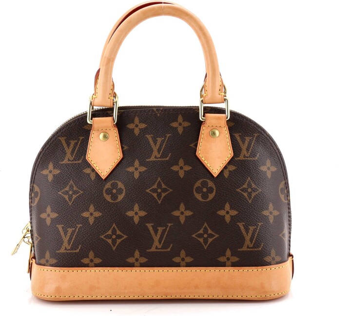 Louis Vuitton Alma Handbag Monogram Canvas BB