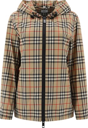 Burberry Everton Vintage Check Hooded Jacket
