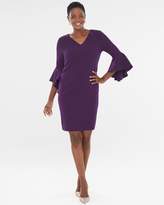 Thumbnail for your product : Chico's Chicos Solid Drama-Sleeve Dress