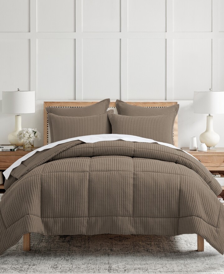 Levtex Mills Waffle Textured 2-Pc. Comforter Set Twin/Twin Xl