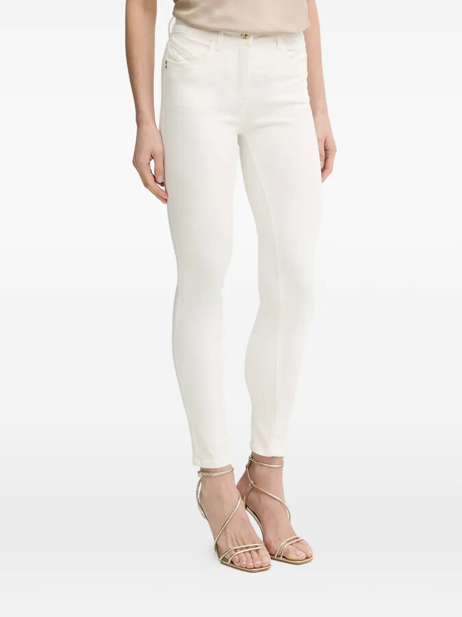 Patrizia Pepe Logo-Appliqued Jeans