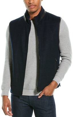corneliani leather jacket
