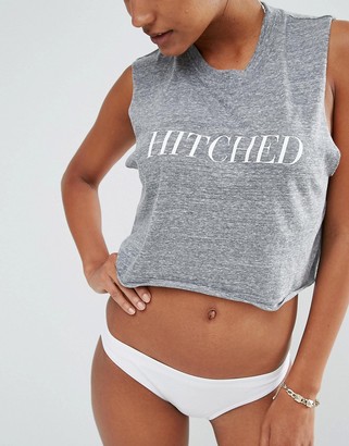 Private Party Hitched Cropped Tank Top
