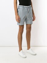 Thumbnail for your product : Handred Tradicional striped bermuda shorts