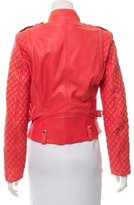 Thumbnail for your product : Barbara Bui Quilted Leather Jacket