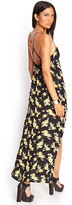 Thumbnail for your product : Forever 21 Rose Print Maxi Dress