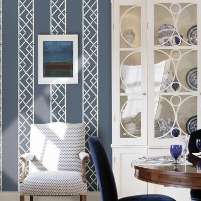 Sarah Richardson Design Latticework 33' L x 20.5" W Wallpaper Roll