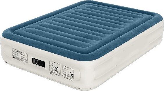 ItopfoxQueenAirMattresswithBuilt-inPump,FastInflation/Deflation,FoldableBlowUpMattresswithStorageBag,InflatableBedforHome,Camping